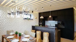 "Шоколадная кухня с мятой стеной" ("Дачный ответ" от 05.04.15) Кухня Бруно